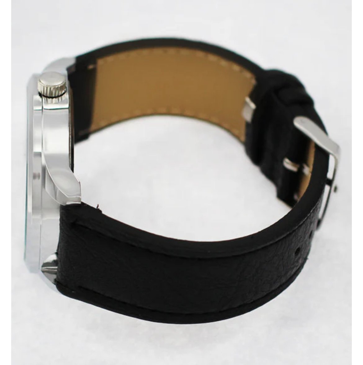 Reloj Montres Carlo 53821 Negro con Plateado - Imagen 4