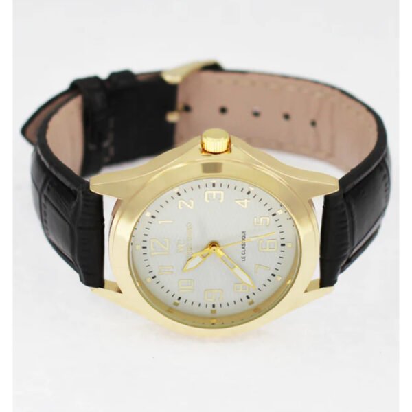 Reloj Montres Carlo 5359 40mm dorado con blanco