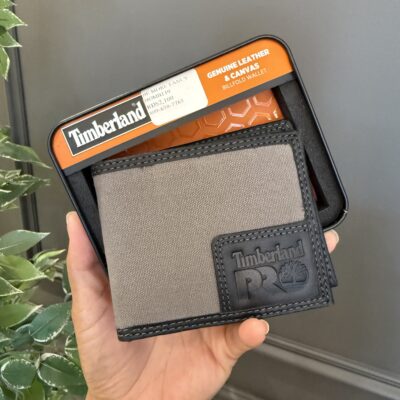 Billetera Bifold Timberland Canvas PR56 Negra