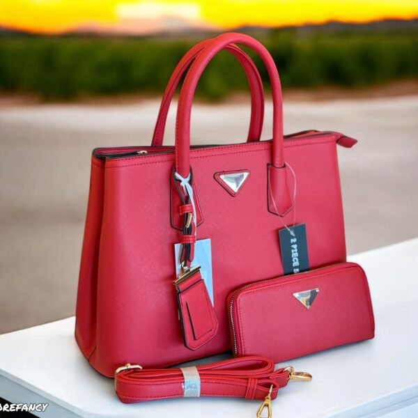 Set de Cartera OCK con Monedero Roja