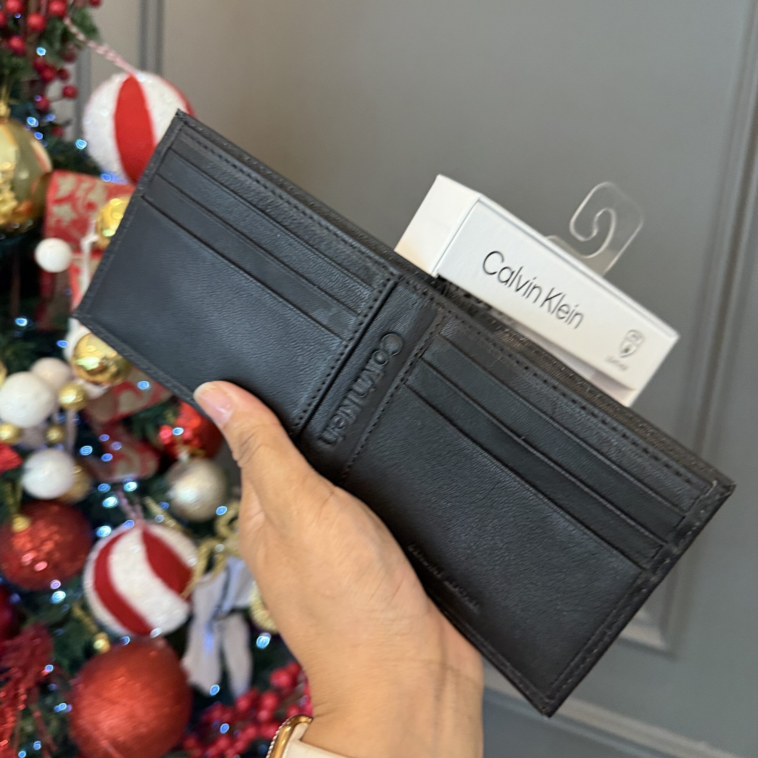 Billetera Calvin Klein Bifold Negra plk - Imagen 2