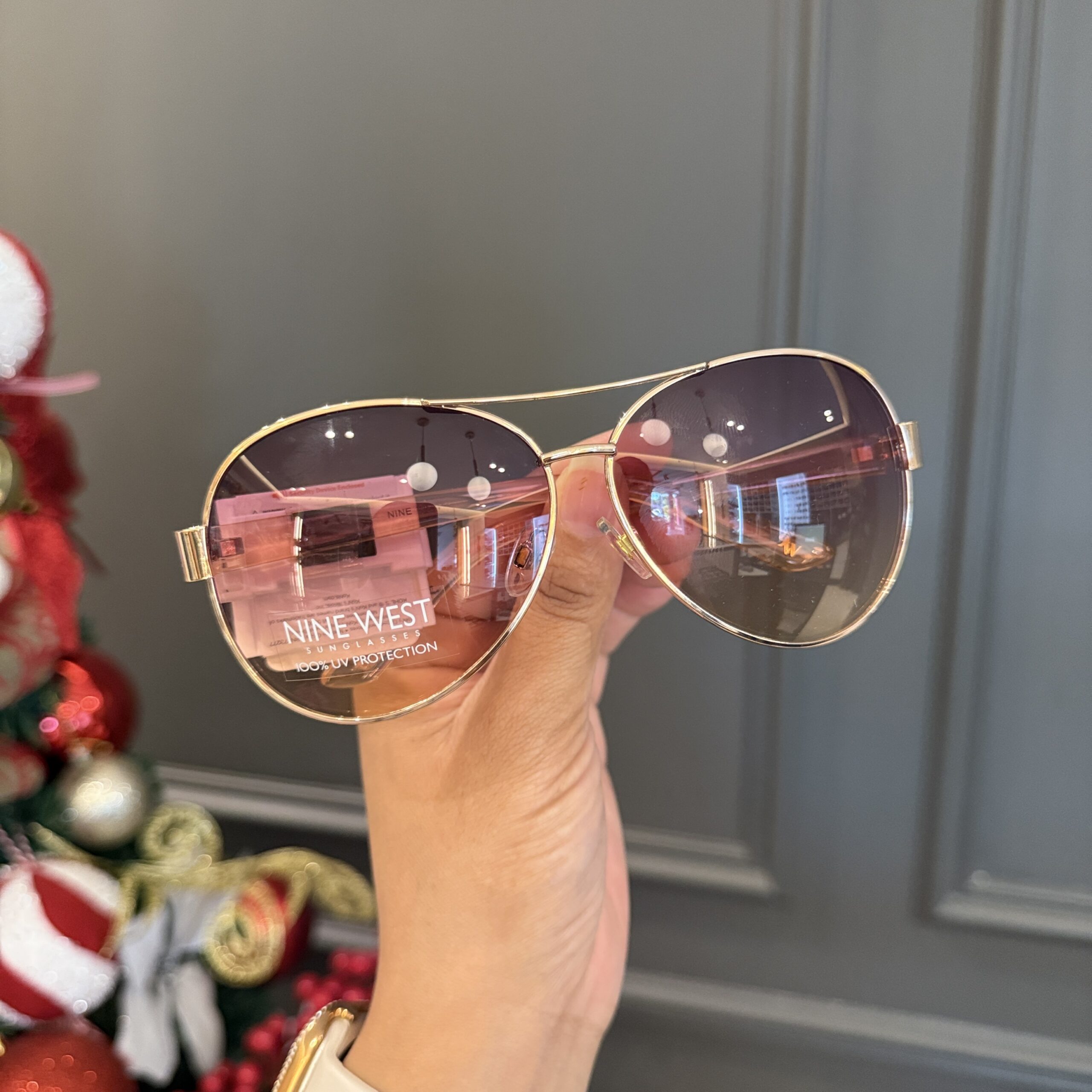 Gafas Nine West UV Protection Rosa