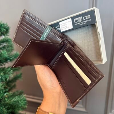 Billetera Perry Ellis Marron Br1523