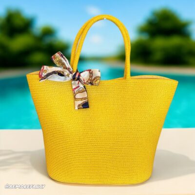 Bolso playero Amarillo 21A08