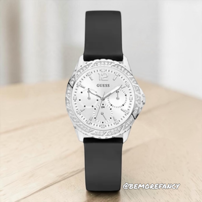 Reloj Guess Swirl W1096L1 silicon Strap