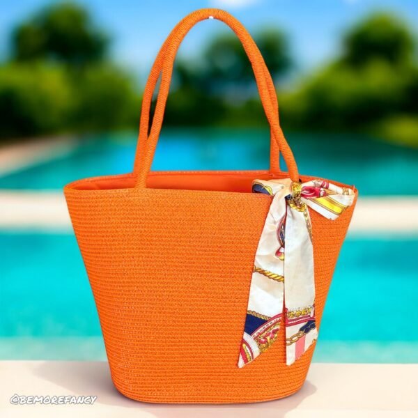 Bolso playero Naranja 21A08