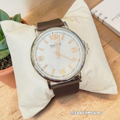Reloj Kenneth Cole SR626SW leather 44mm Marron Wh