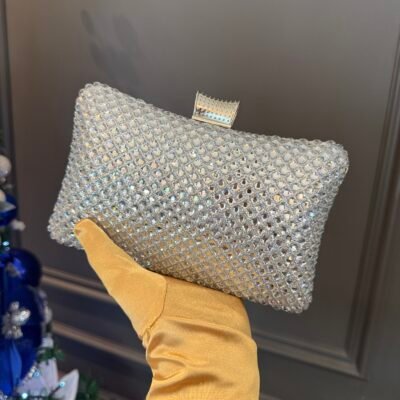 Cartera Clutch YH26011 plateado