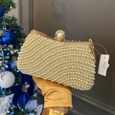 Cartera Clutch YH26007 Dorada