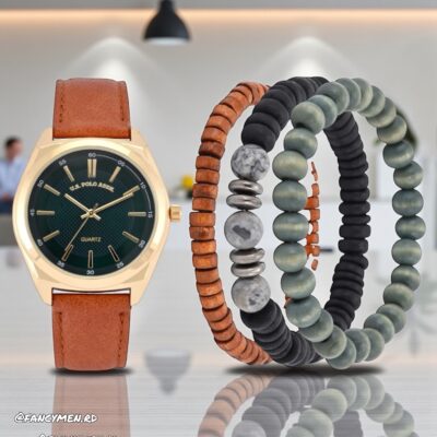 Set de Reloj US Polo Assn 20259 con pulseras
