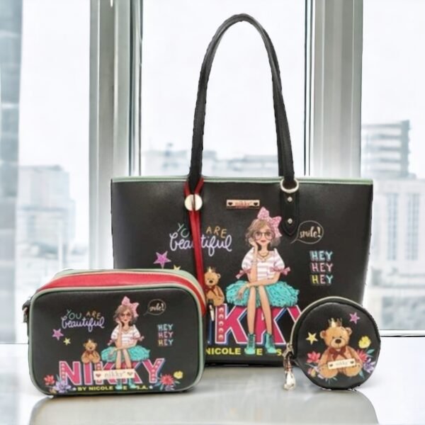 Set de Cartera Nikky EYE CONTACT