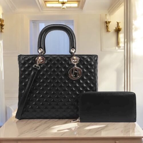 Set de Cartera M9143 Negra