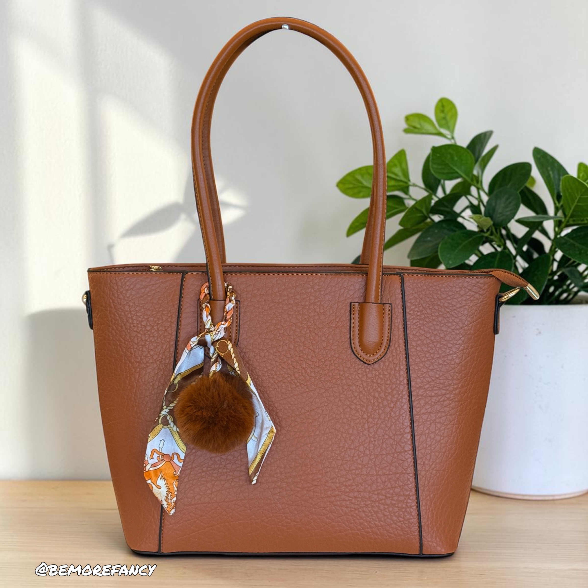 Set De Cartera 2 Piezas 24073 Marron - Imagen 2