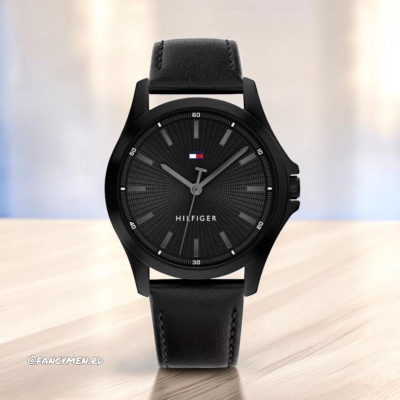 Reloj Tommy Hilfiger Leather Silver 43mm 1792190