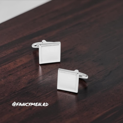 Gemelos IZOD CuffLinks Silver SL74