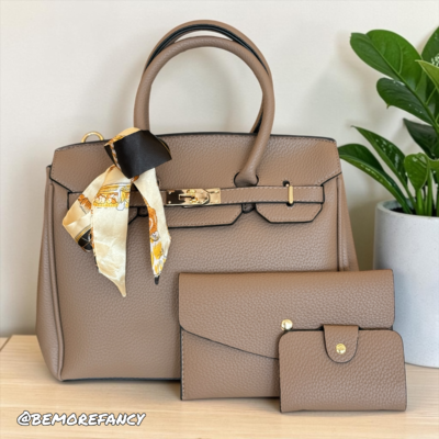 Set De Cartera De 3 Pz 2068 Brown BH78