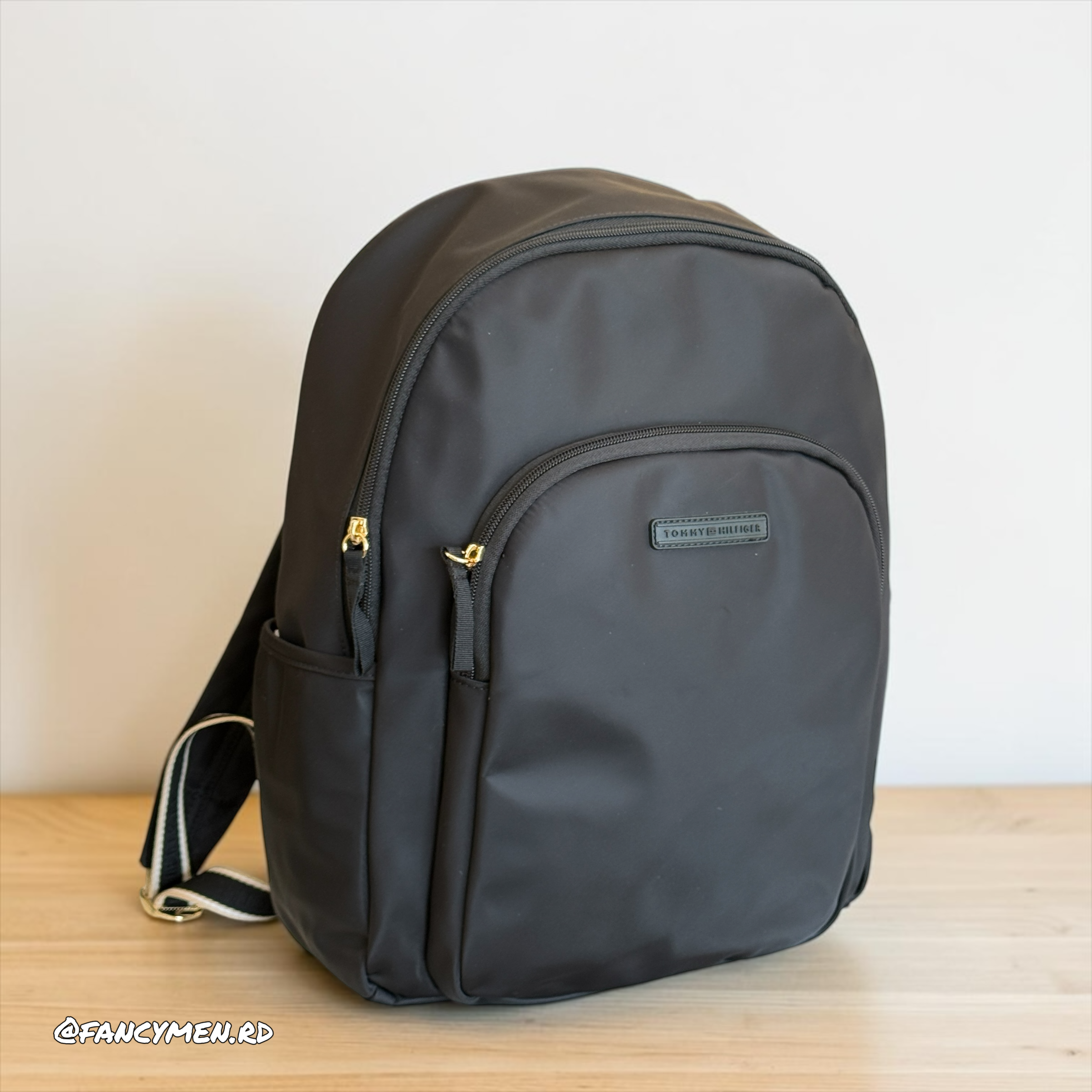 Mochila Tommy Hilfiger Poliester Black RF34 - Imagen 2