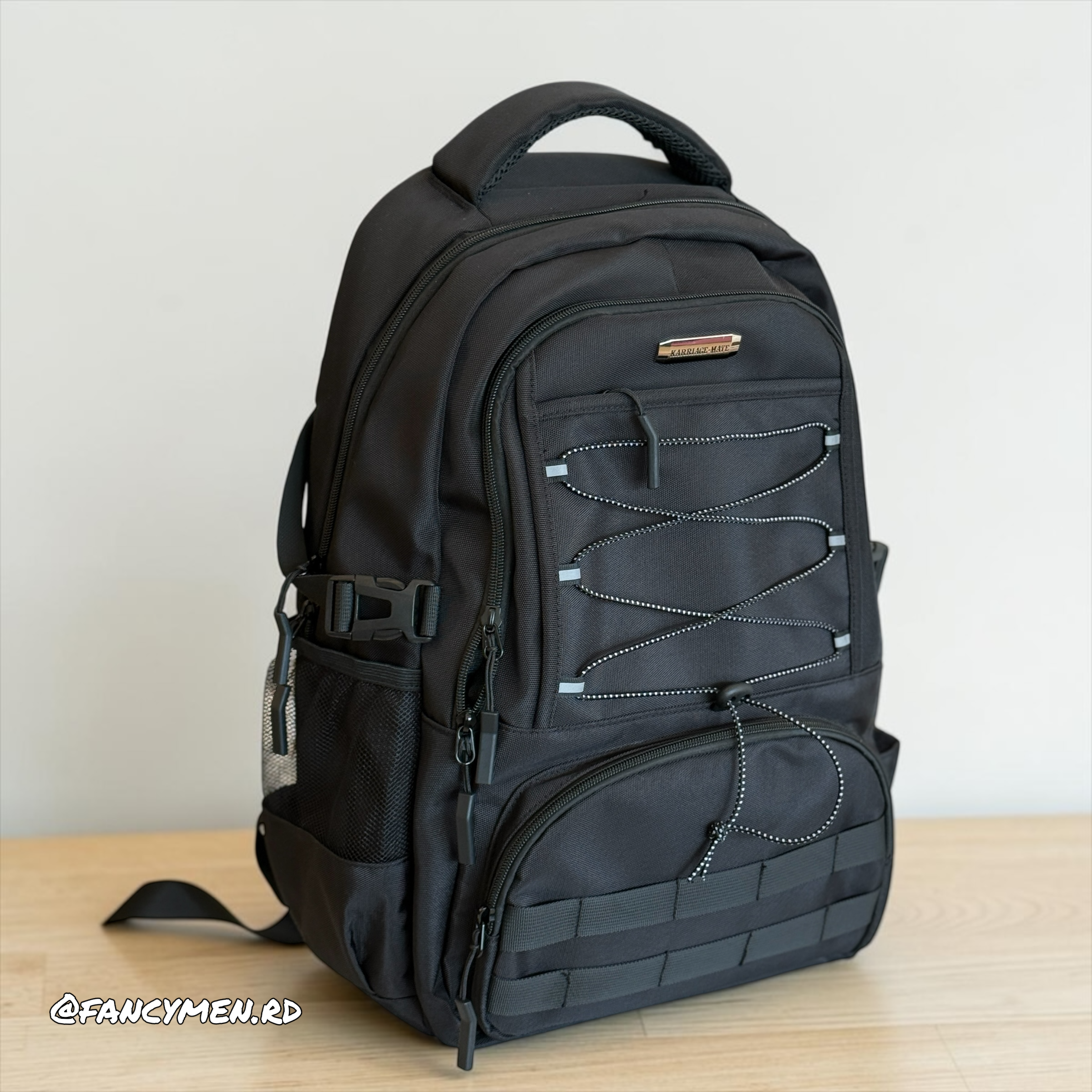 Mochila Karriage Mate Black RP45 - Imagen 2