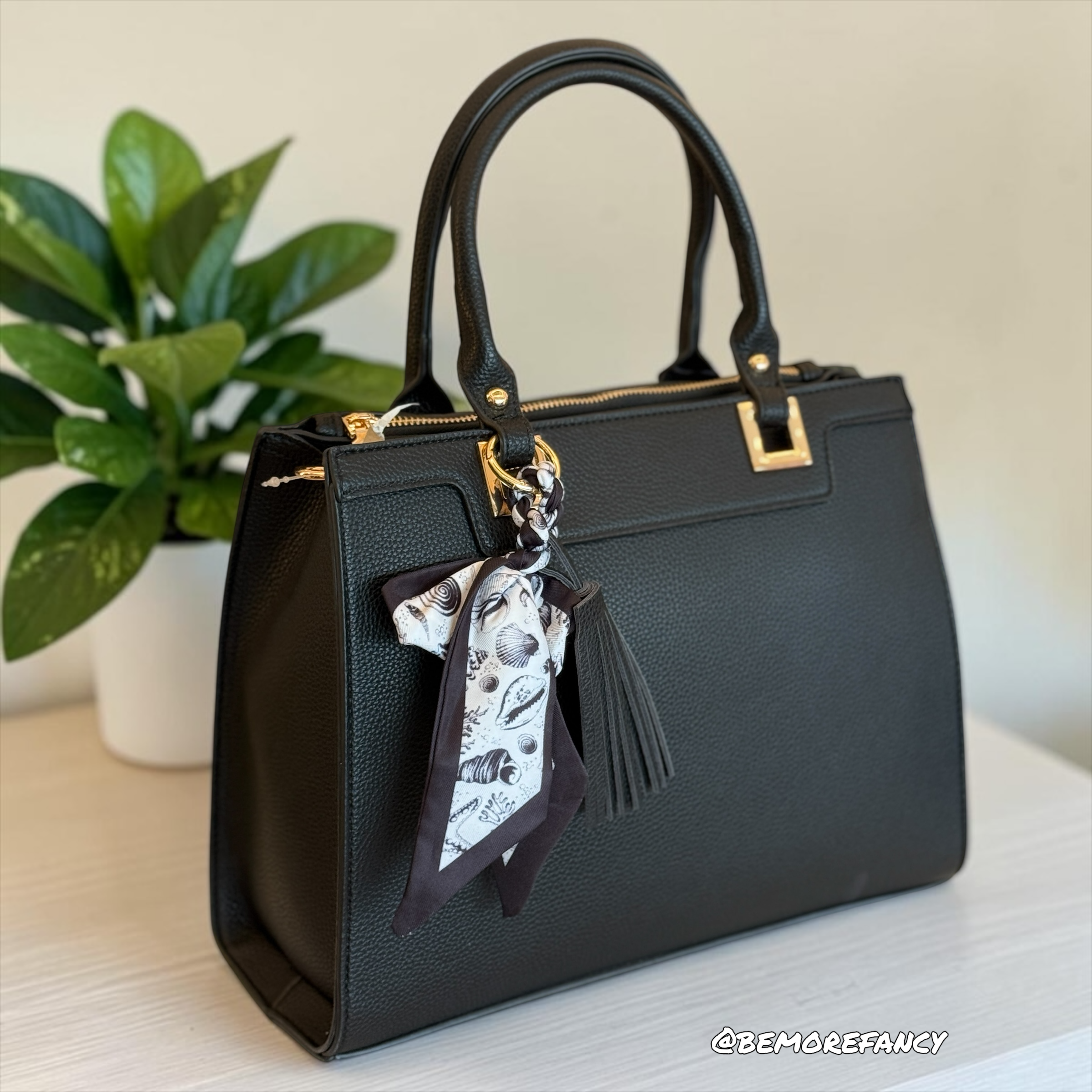 Cartera Elegante La Terre Black T3764 - Imagen 2
