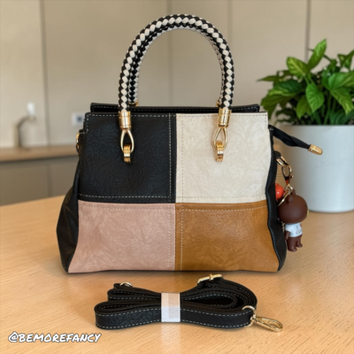 Cartera Black Mediana 25094