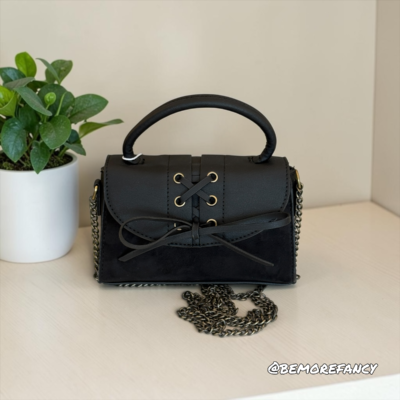 Mini Cartera Blush Kiss Black TK78