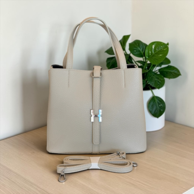 Cartera Mediana M25050 Beige