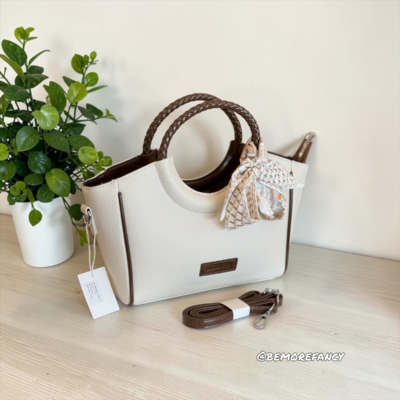 Cartera Mediana M35089 Beige