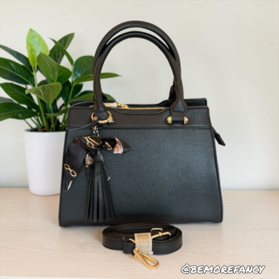 Cartera Compacta La Terre N2705 Negra