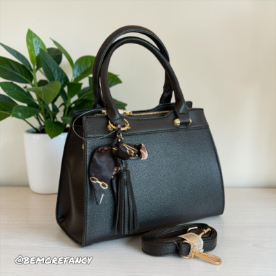 Cartera Compacta La Terre N2705 Negra