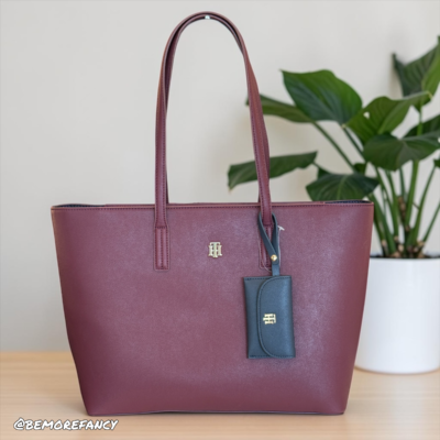 Cartera Tommy Hilfiger XW192 Burgundy
