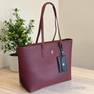 Cartera Tommy Hilfiger XW192 Burgundy