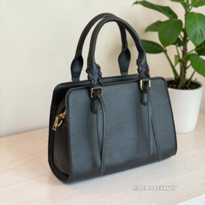 Cartera La Terre Mediana N2668 negra