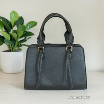 Cartera La Terre Mediana N2668 negra