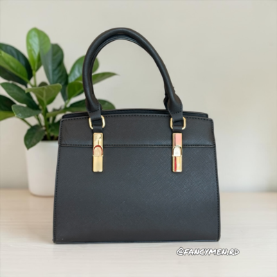 Cartera La Terre Mediana N2407 Negro