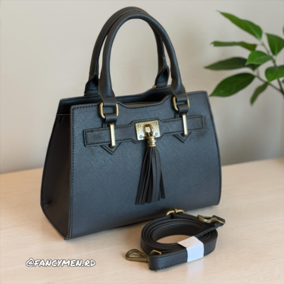 Cartera La Terre Mediana N2394 Negro