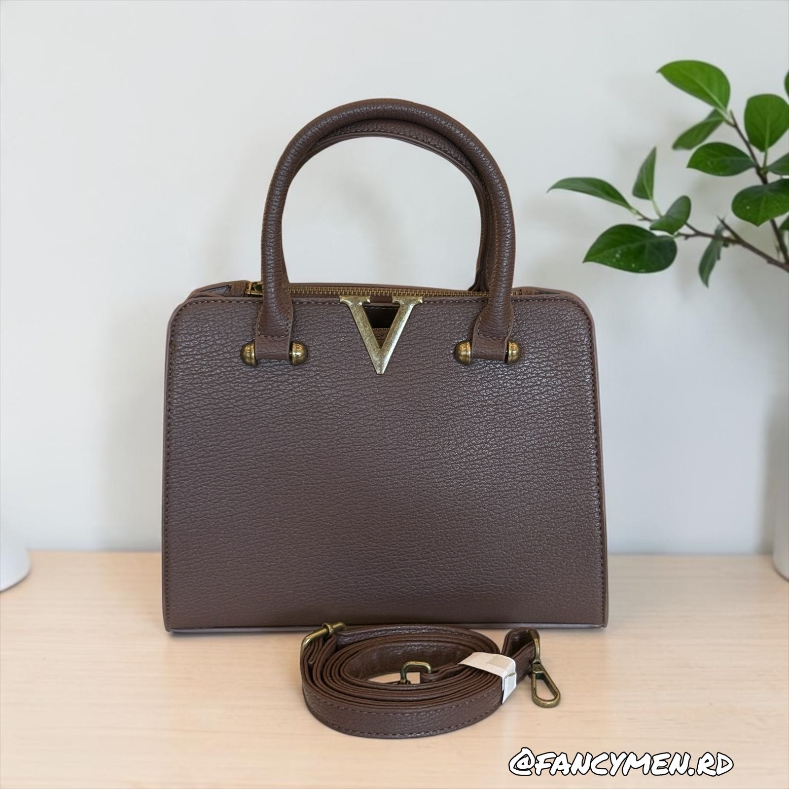 Cartera La Terre Mediana N2197A Marron