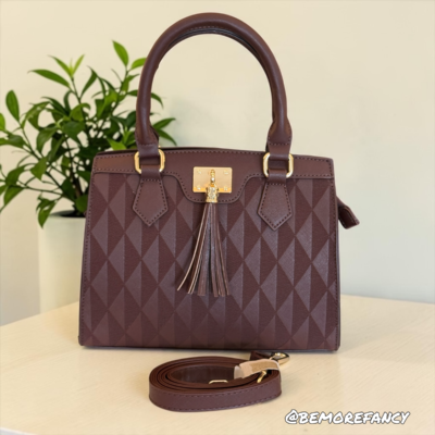 Cartera La Terre Mediana N2548 Burgundy