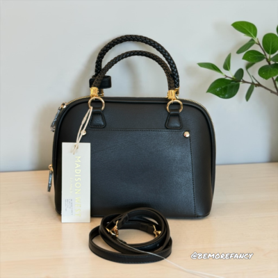 Cartera Madison West Mediana Negra