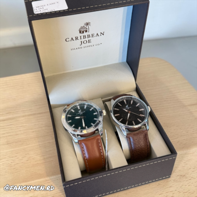 Set D 2 Relojes Caribbean Joe 213