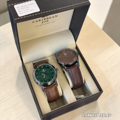 Set de 2 Relojes a Caribbean Joe 451