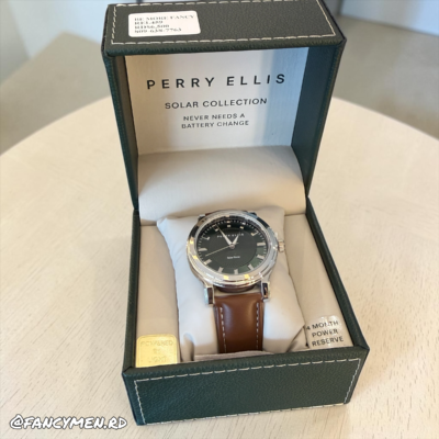 Reloj Perry Ellis Solar powered Pe87