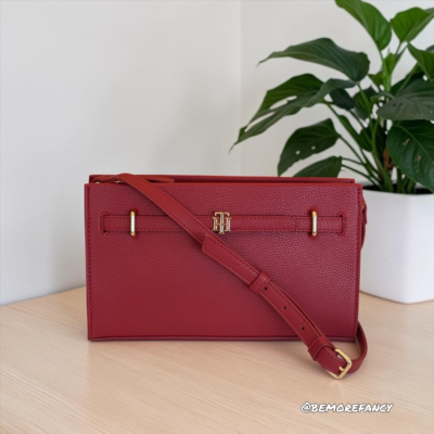 Crossbody Tommy Hilfiger Rojo Rj234