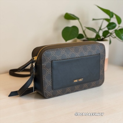 Crossbody Nine West Marron Br234