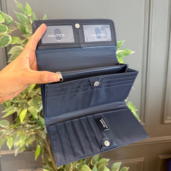 Monedero Nautica Azul Organizer