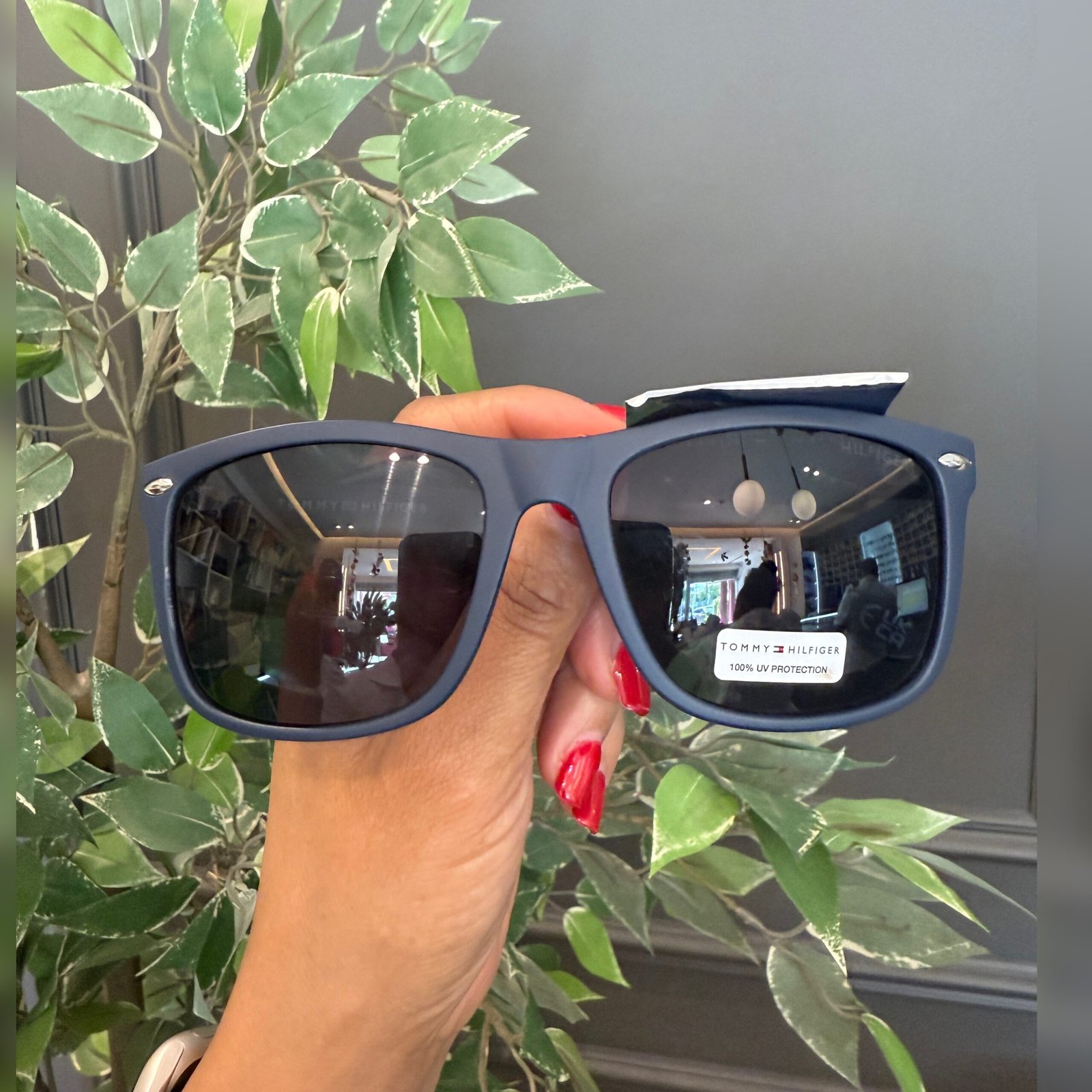 Gafas Tommy Hilfiger Azul Mate - Imagen 3