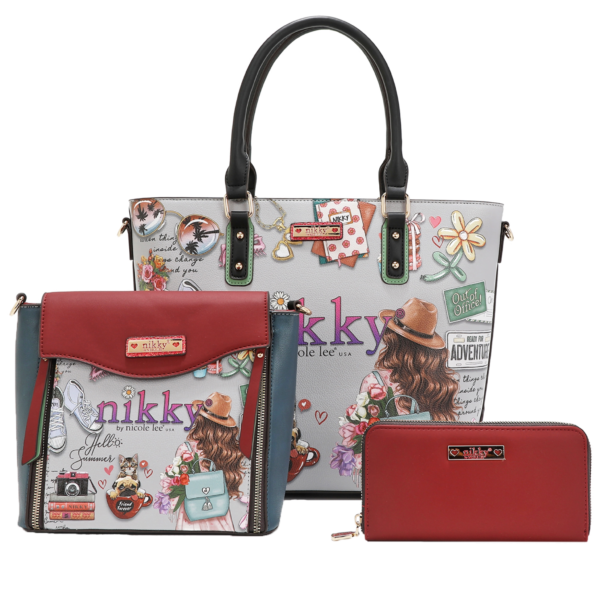 Set de Cartera Nikky World Nk12719