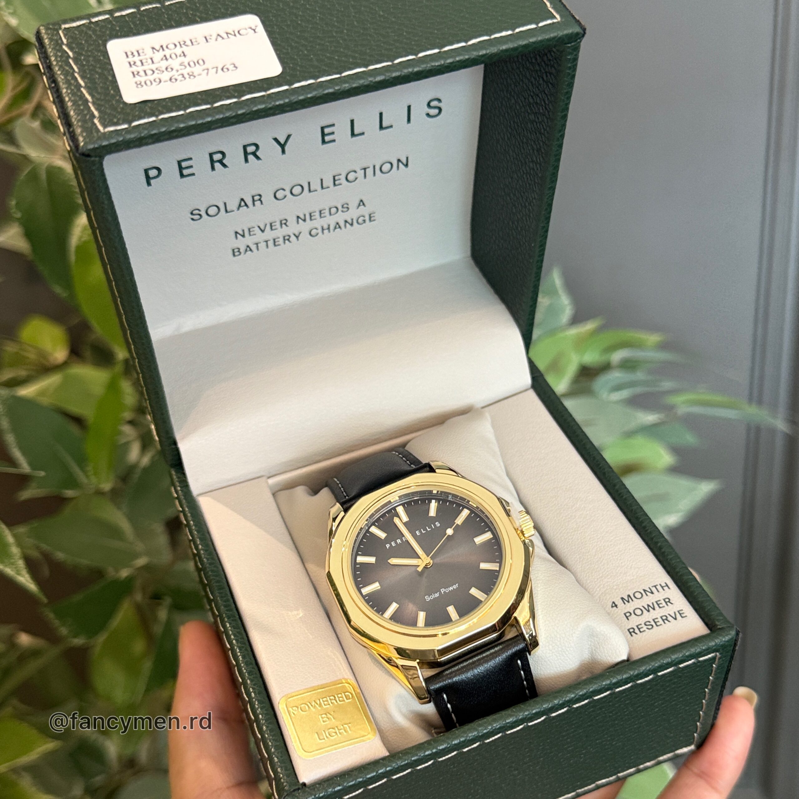 Reloj Perry Ellis Solar Powered 41mm Gd4 - Imagen 2