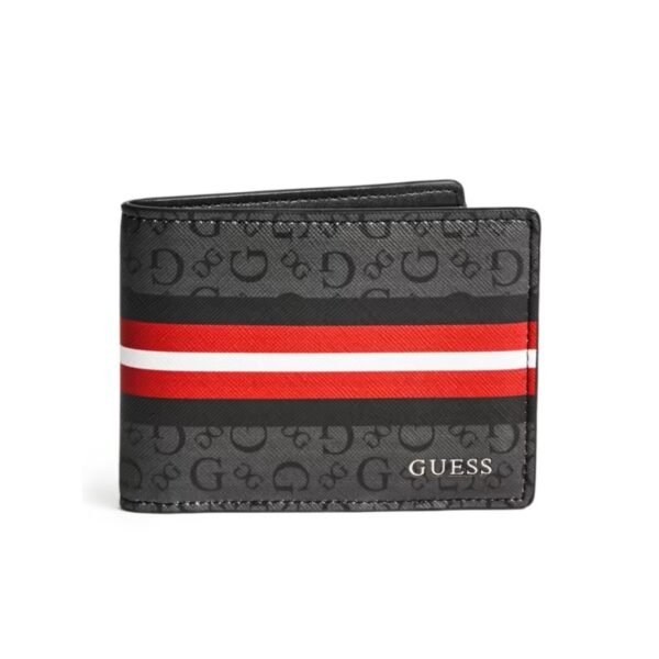 billetera Slim Logo Striped