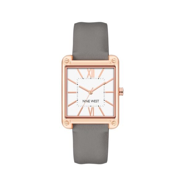 Reloj Nine West Square Gris Rosegold