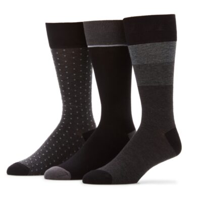 Set 3 pares de medias Perry Ellis H81